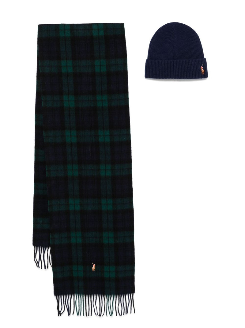 Polo Pony scarf and beanie set 1