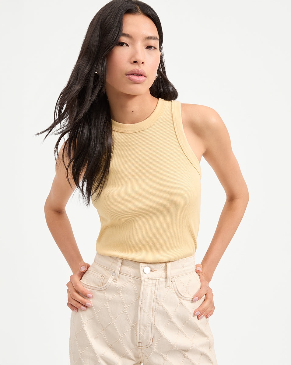 CROPPED JORDYN TANK TOP - 2