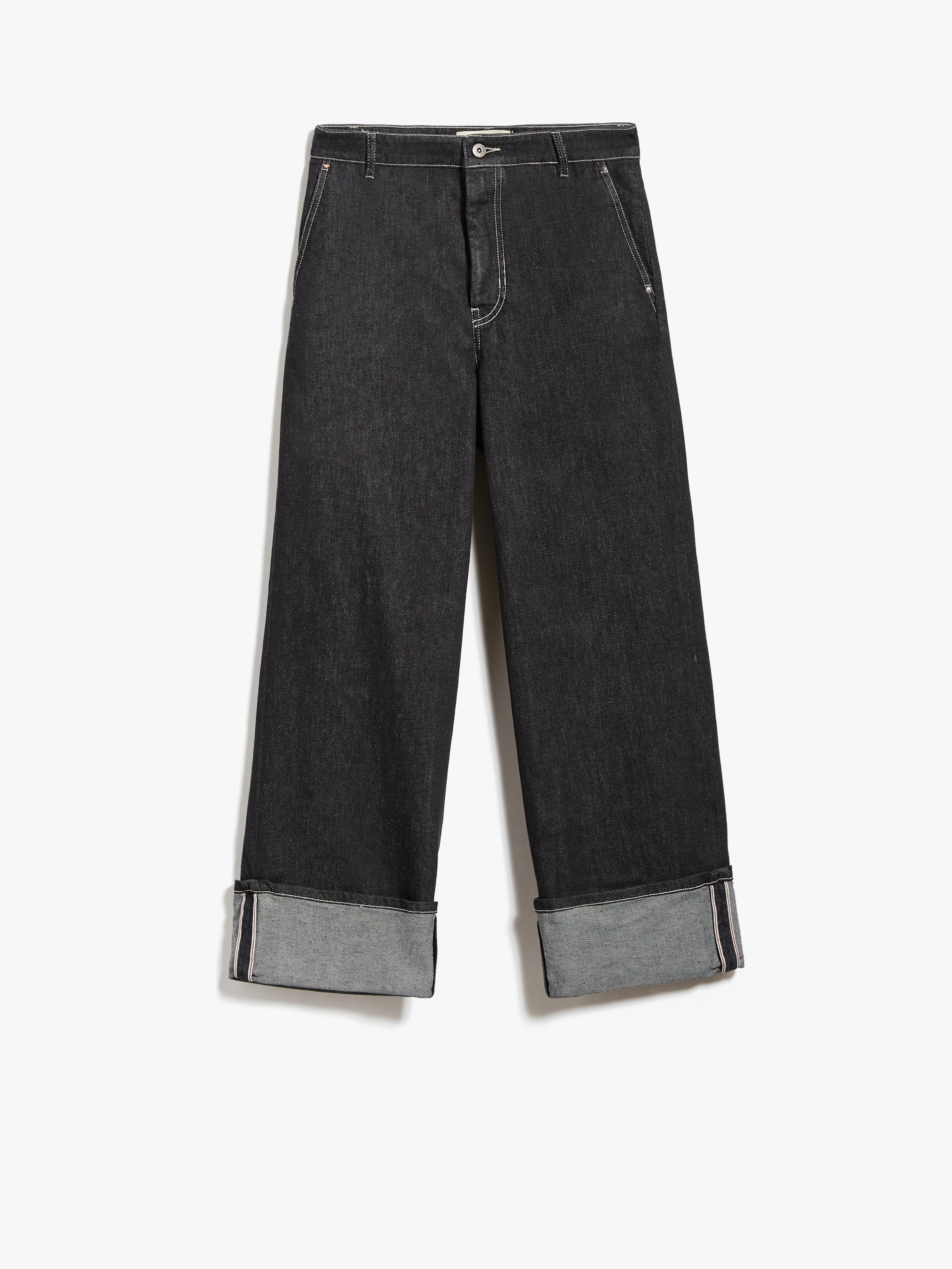 CAMBIO Cotton denim trousers - 1