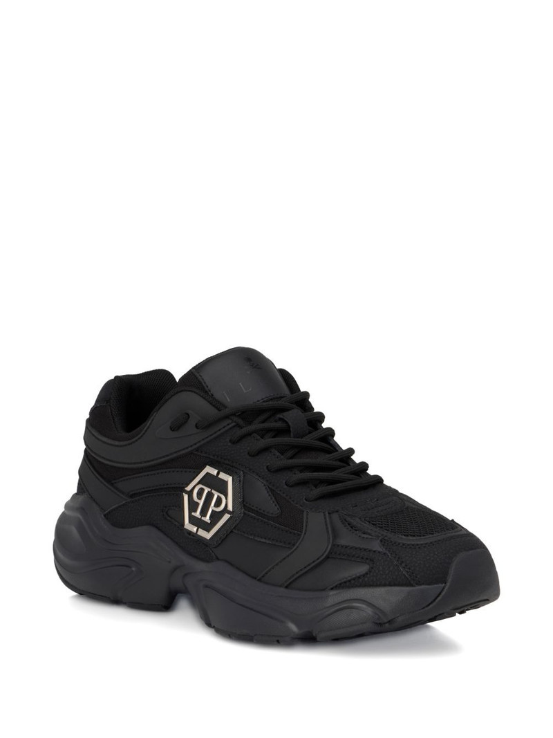 PHILIPP PLEIN Nitro Xtreme logo-patch sneakers outlook