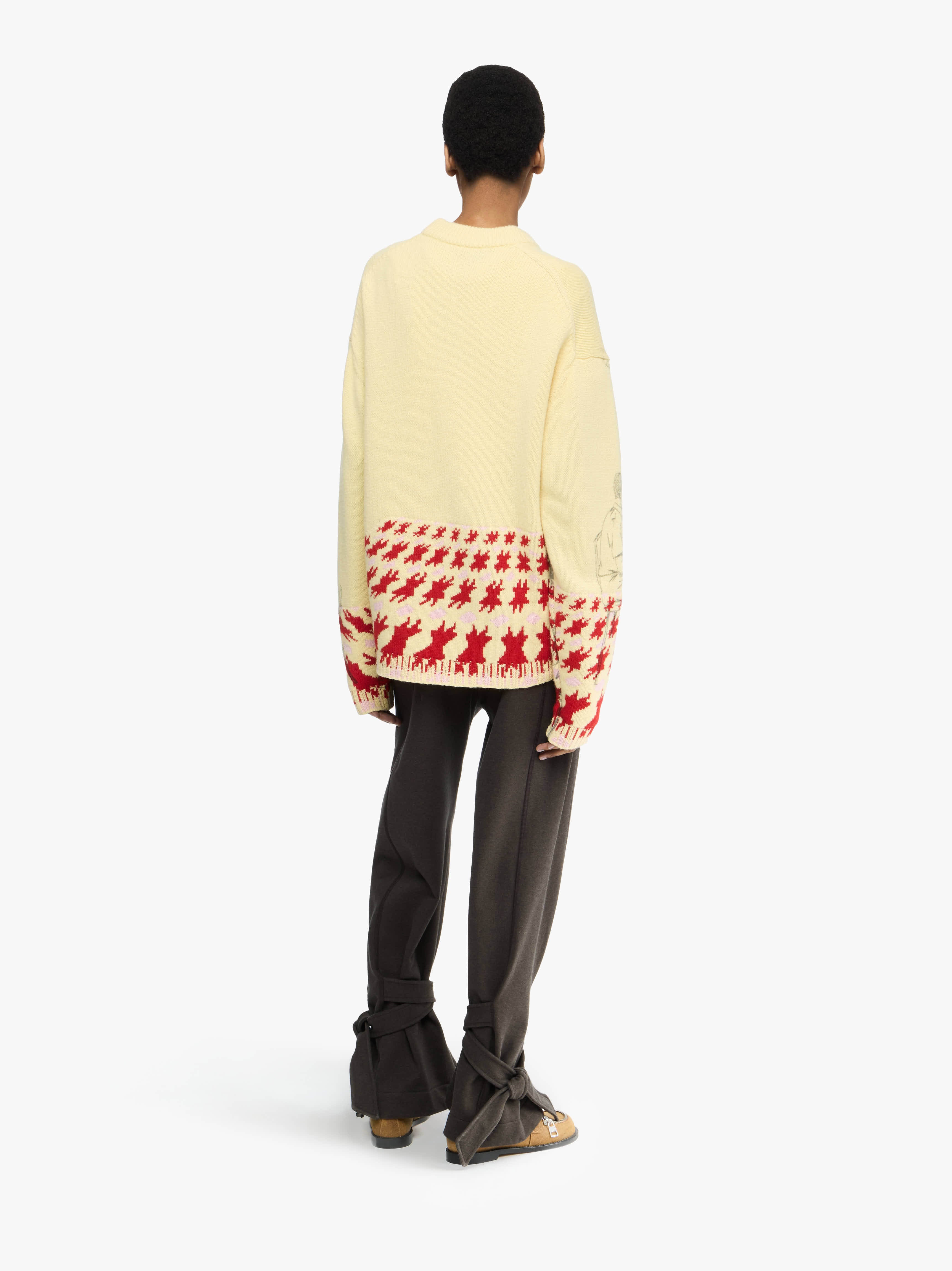 PRINT JACQUARD JUMPER - 3
