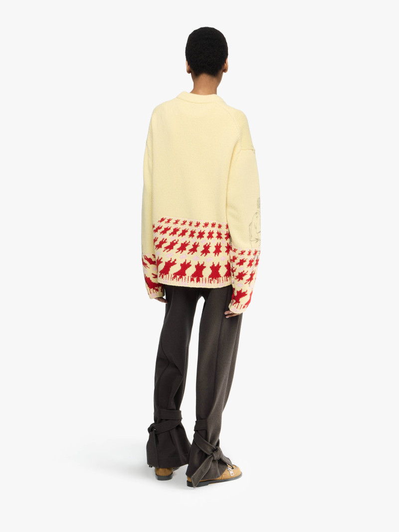 PRINT JACQUARD JUMPER 3