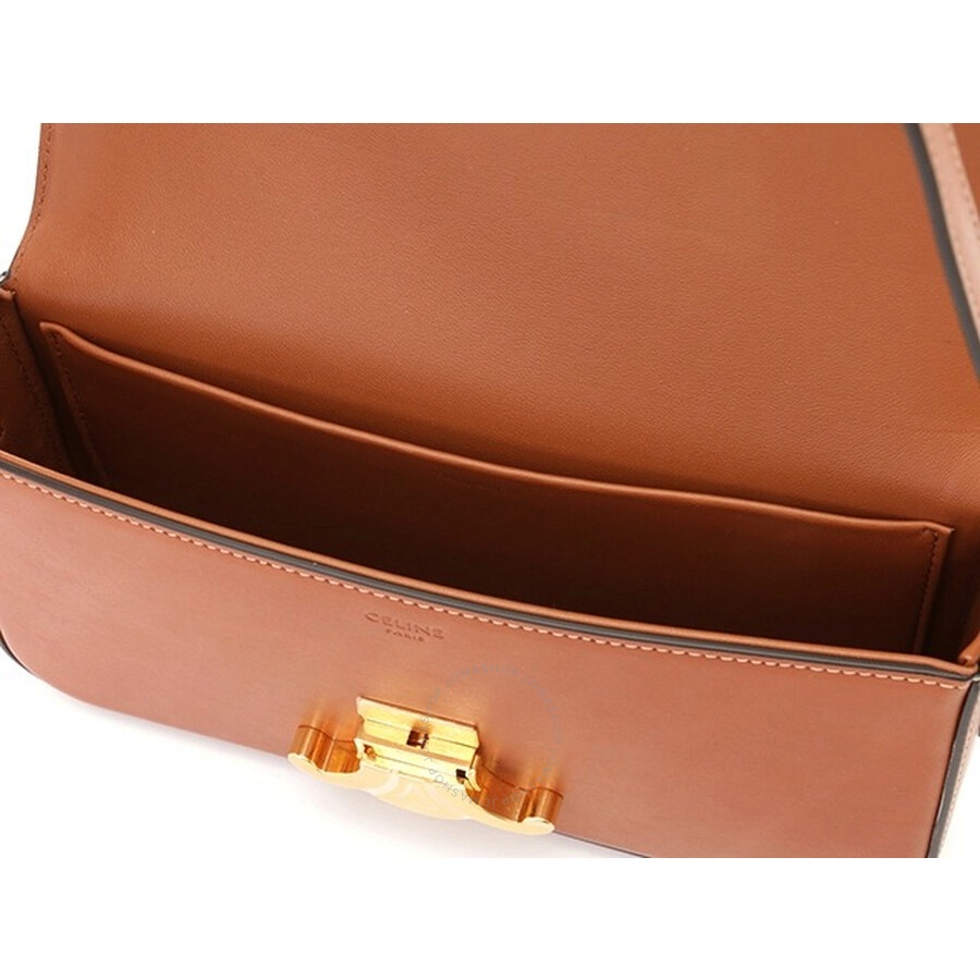Open Box - Celine Shoulder Bag Triomph Claude In Natural Calfskin - 4