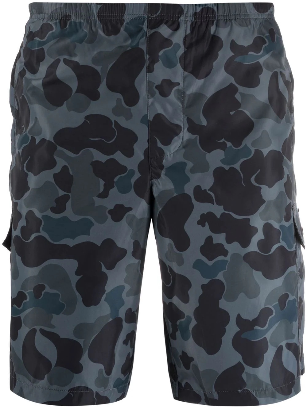 camouflage-print swim shorts - 1