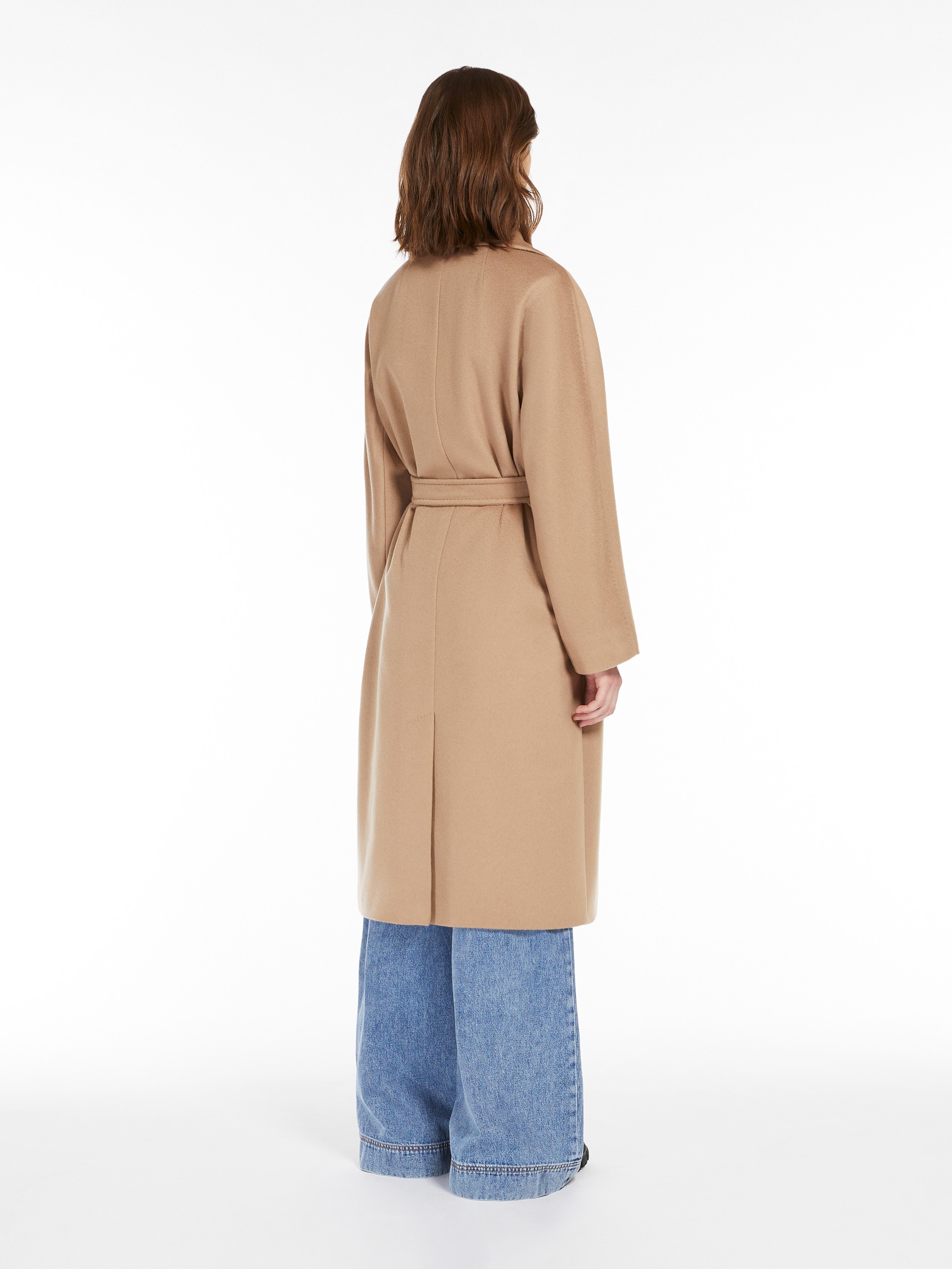 CASCIA Belted cashmere coat - 4