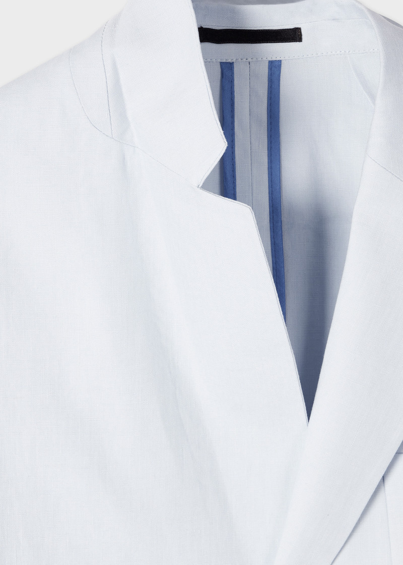 Paul Smith Pale Blue Linen Suit outlook