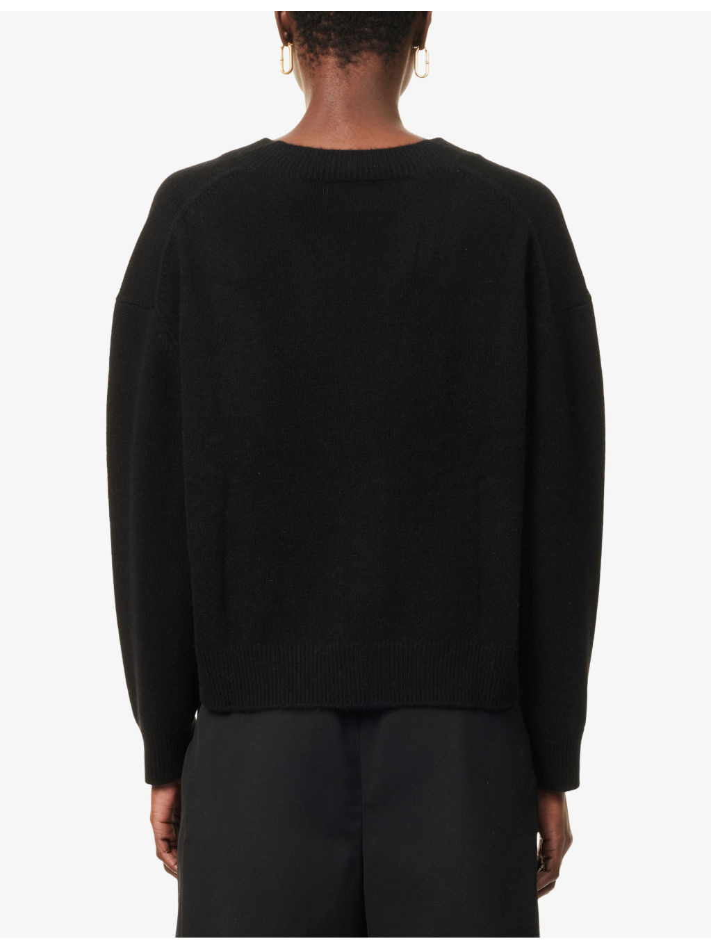 Lee V-Neck Cashmere Jumper - 4