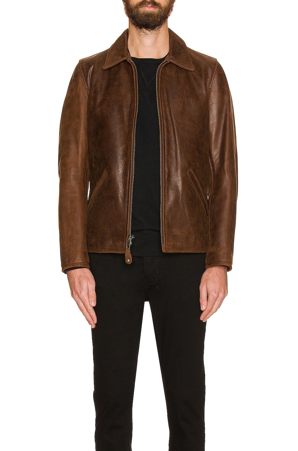 Waxy Buffalo Leather Sunset Jacket - 3
