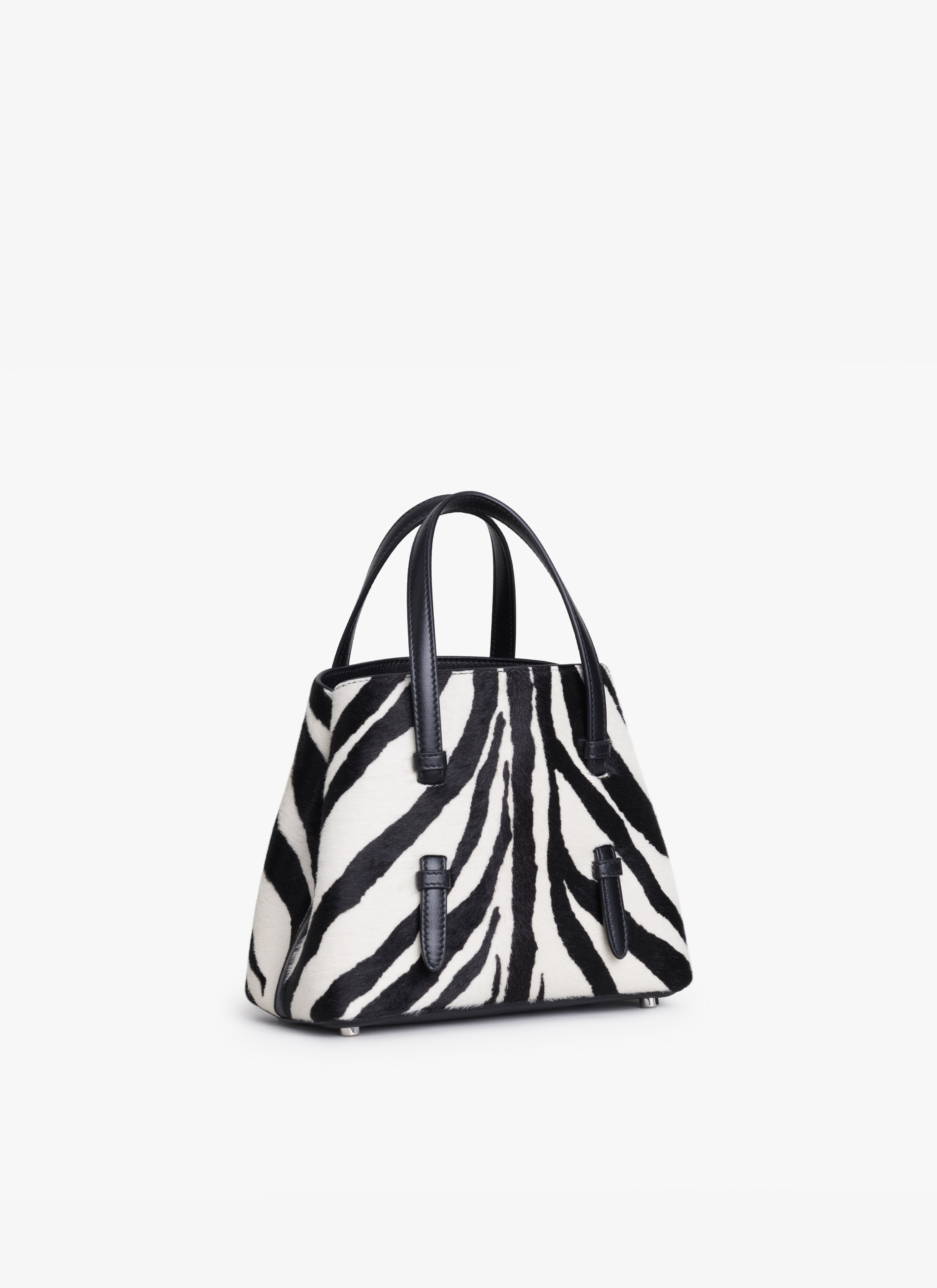 MINA 20 IN ZEBRA PRINT ON HAIRY CALFSKIN - 3