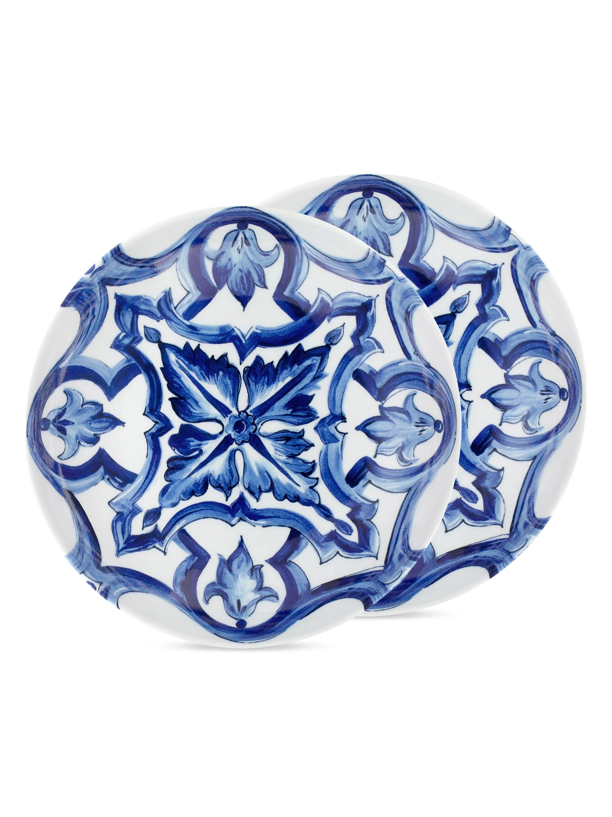 Blue Mediterraneo Stella 2-Piece Soup Bowl Set - 1