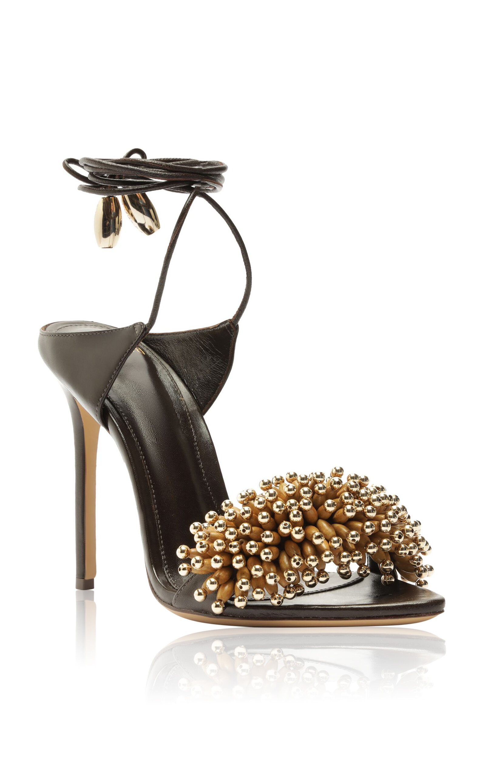 Zaya Leather Sandals brown - 1