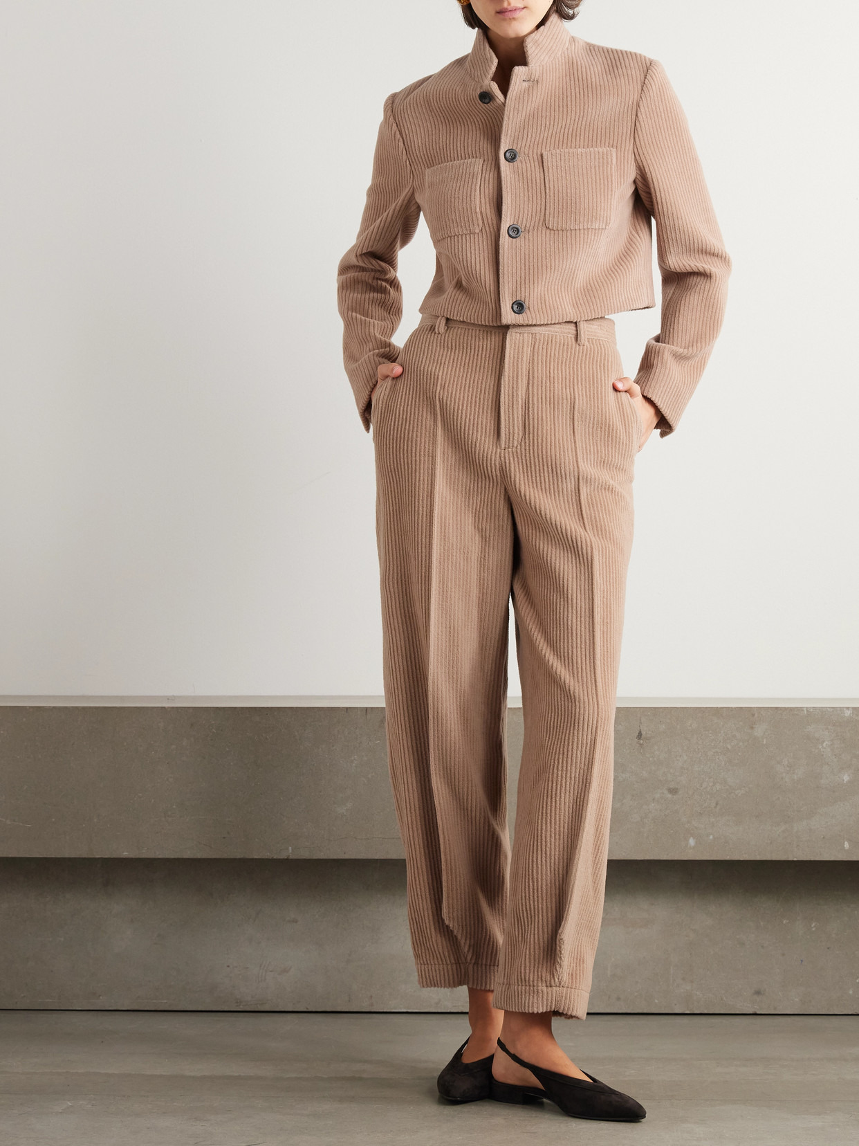 Cashmere-corduroy Jacket - 2