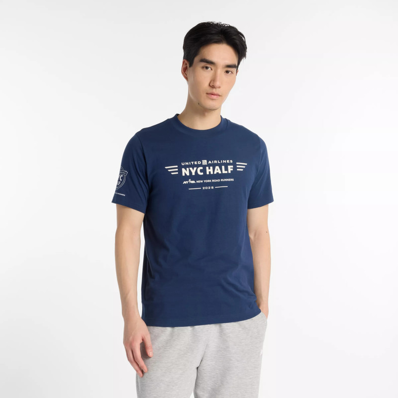 Men's United Airlines NYC Half Graphic T-Shirt 1