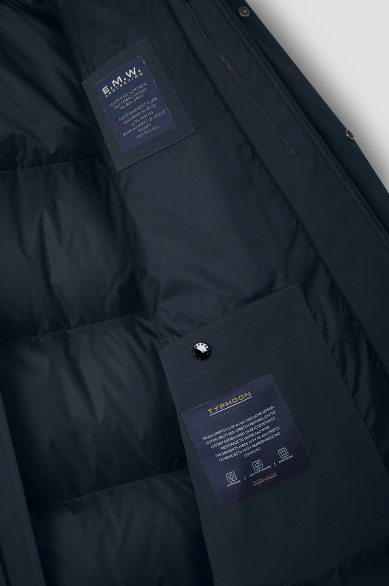 TYPHOON® RE-4X4 STRETCH LONG QUILTED JACKET 7