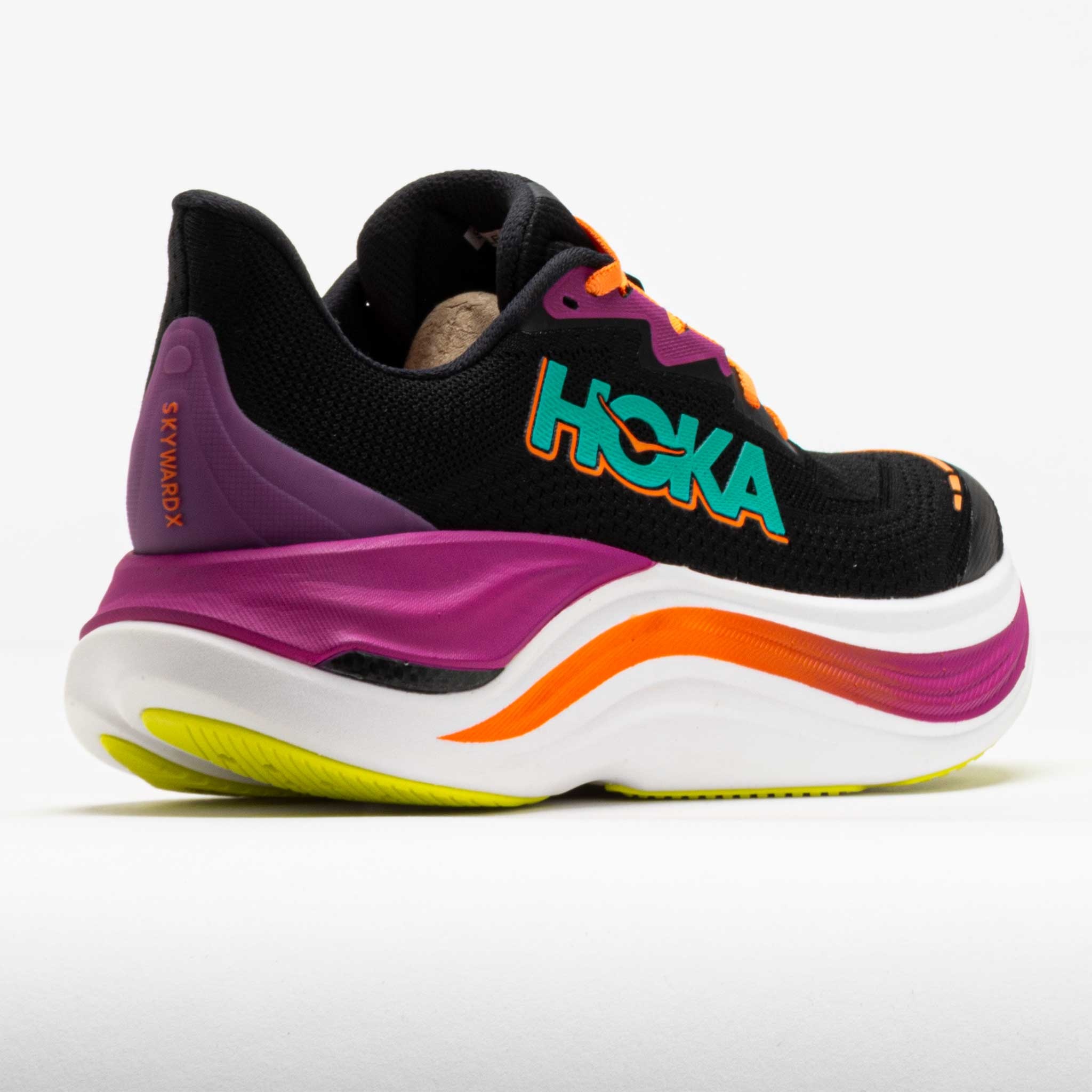 HOKA Skyward X Women's Black/Electric Aqua - 6