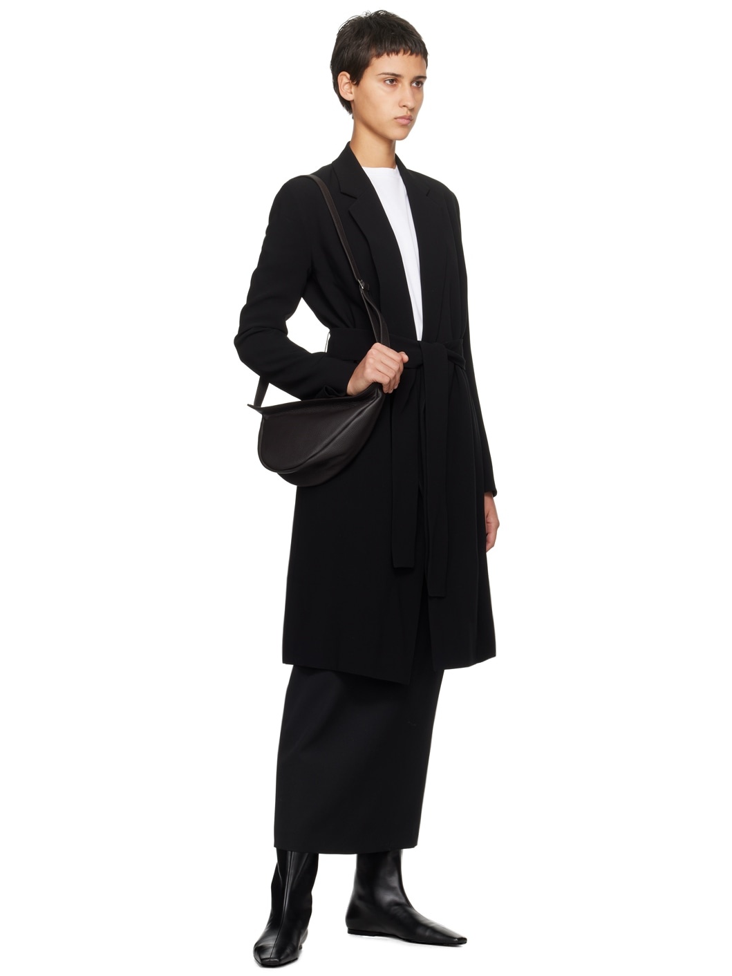 Black Harri Coat - 4