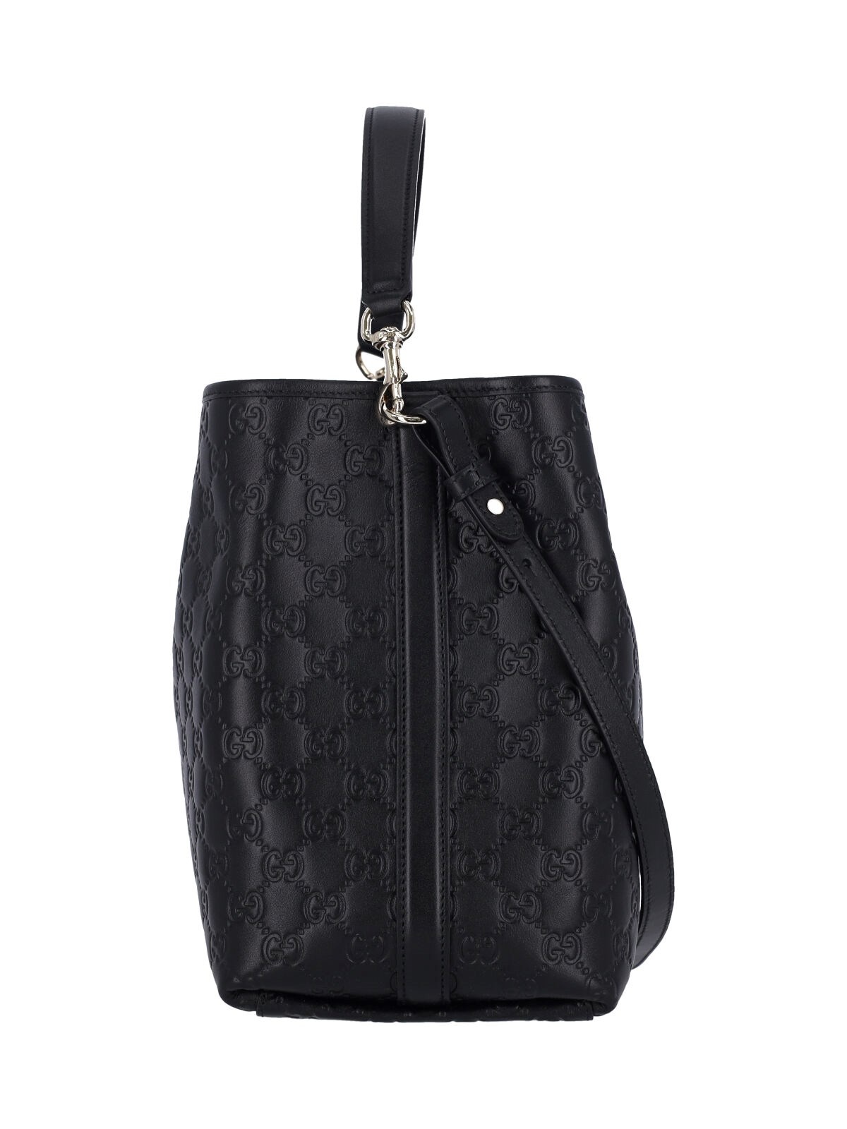 MEDIUM BUCKET BAG "GG EMBLEM" - 5