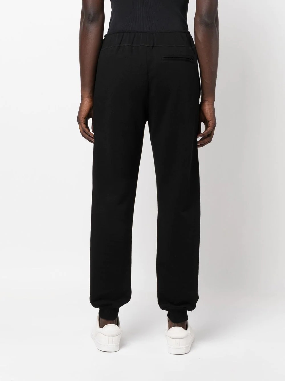 woven-drawstring track pants - 4