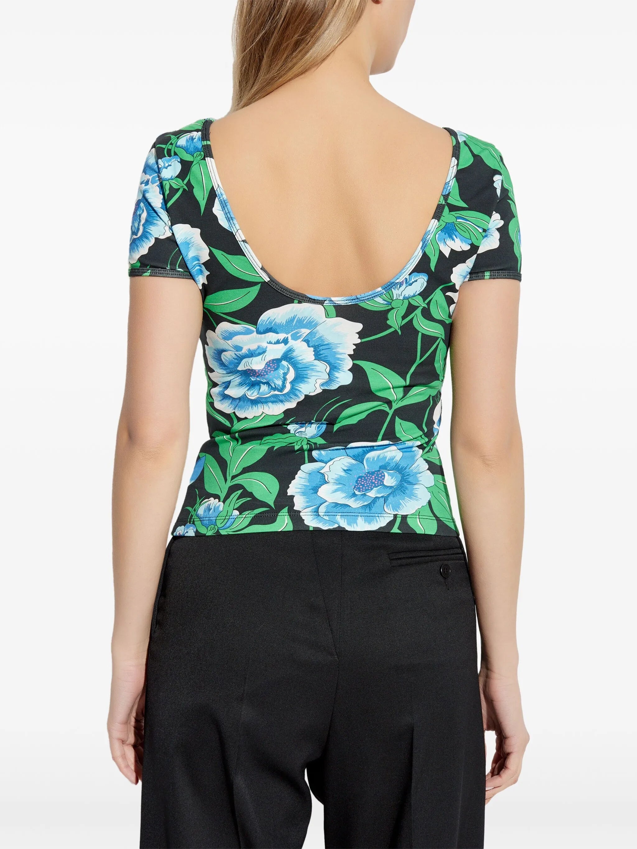 Floral-print T-shirt - 5