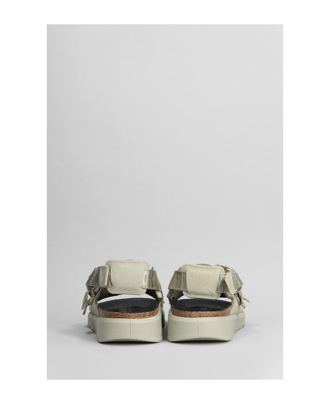 Shinjuku Slipper-mule In Green Leather - 4