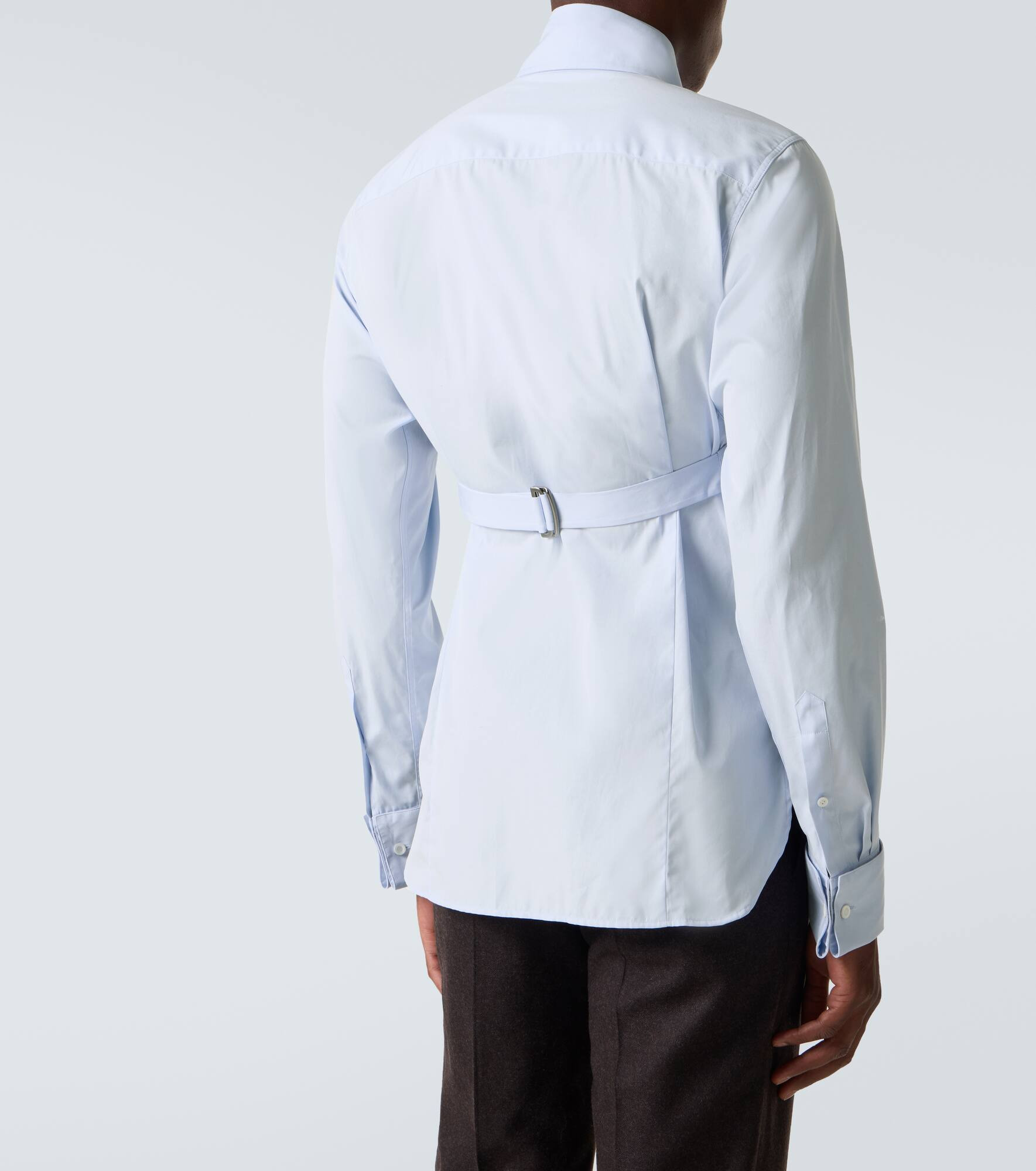 Carvies cotton poplin shirt - 4