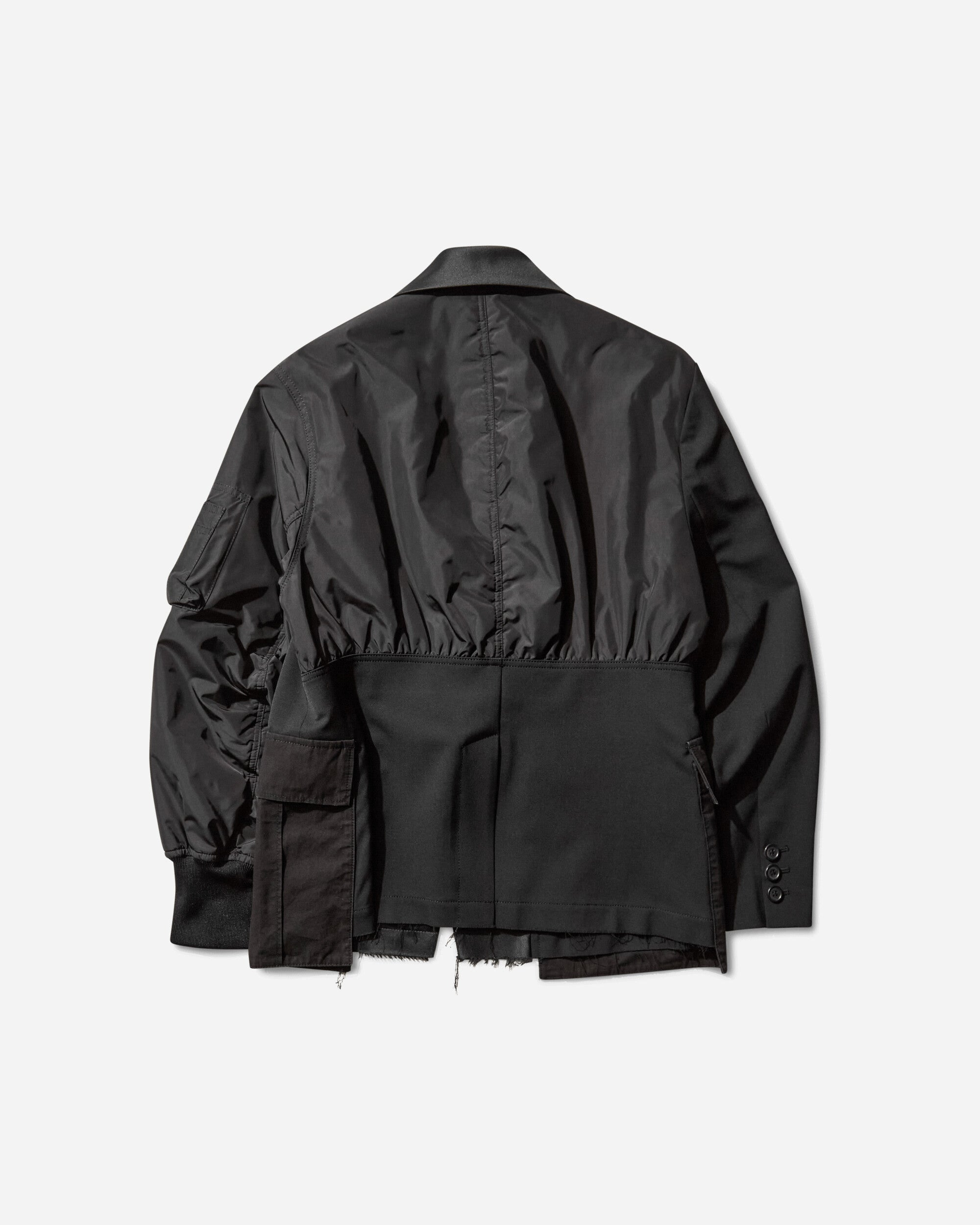 Women's Military Blazer Black - 2