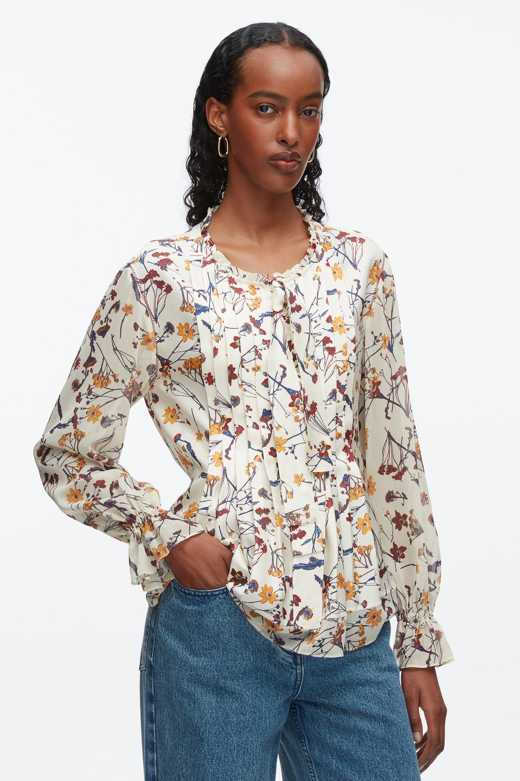 Bliss Floral Blouse - 6