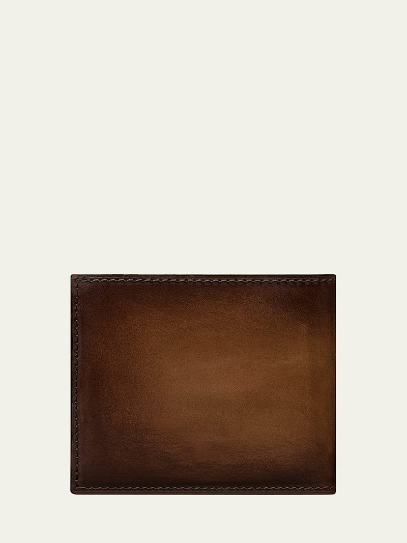 Berluti Men's Makore Leather Bifold Wallet outlook