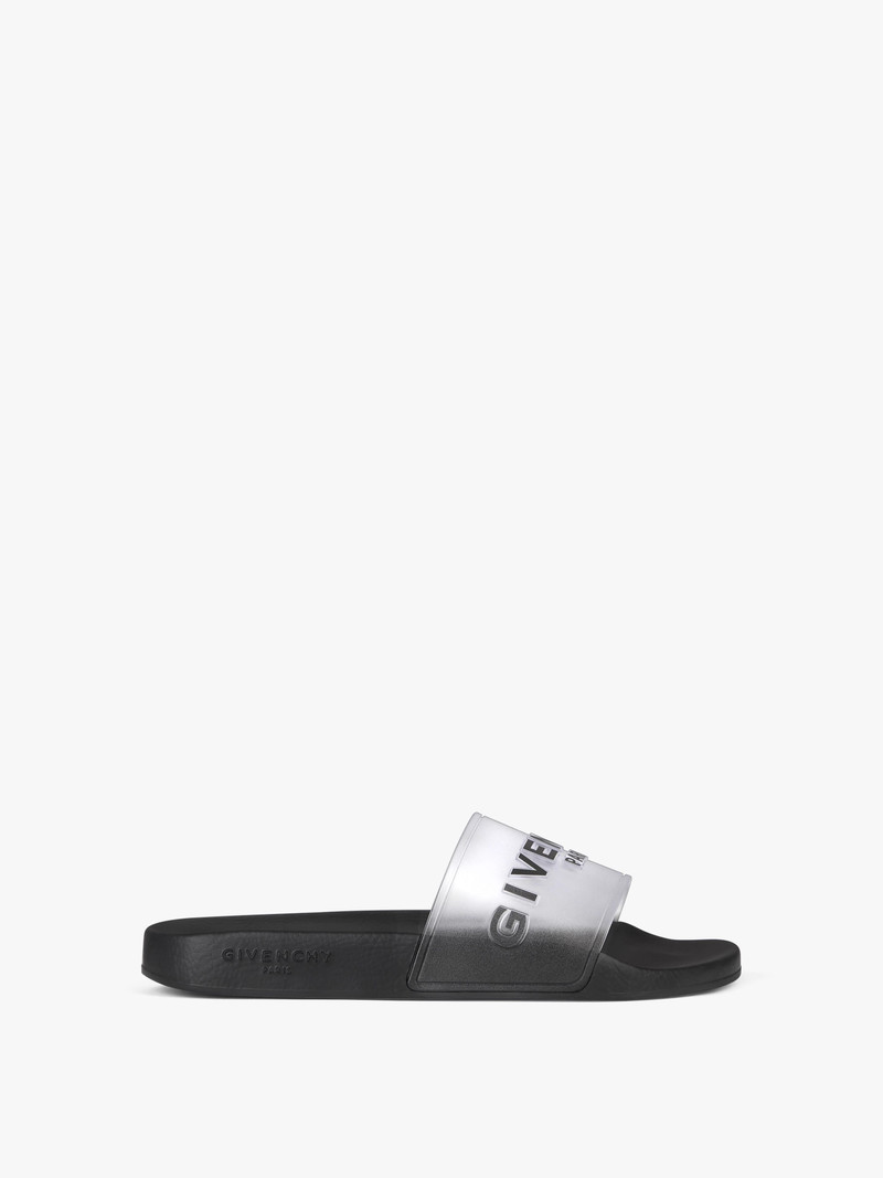 GIVENCHY PARIS FLAT SANDALS - 1
