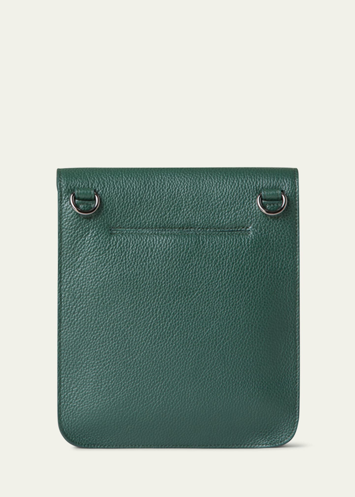 Anouk Small Leather Messenger Bag - 3