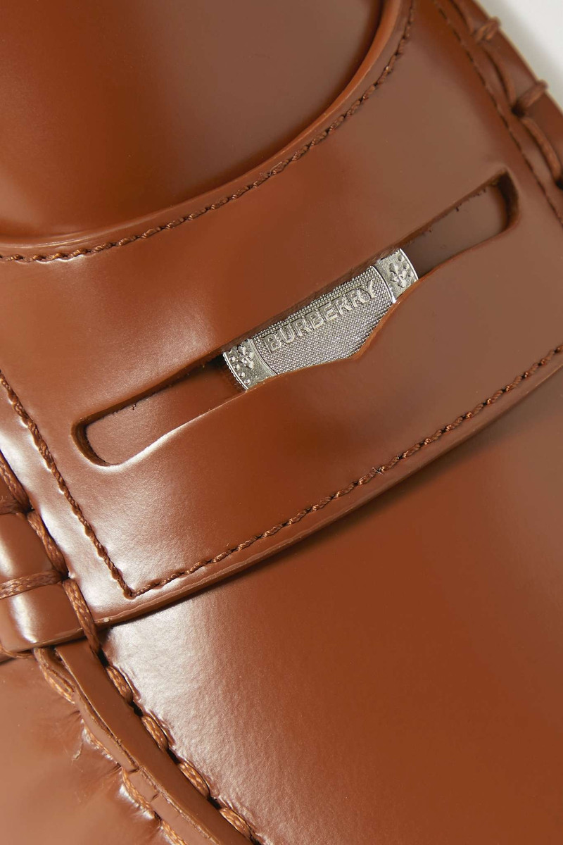 Rupert leather penny loafers 4