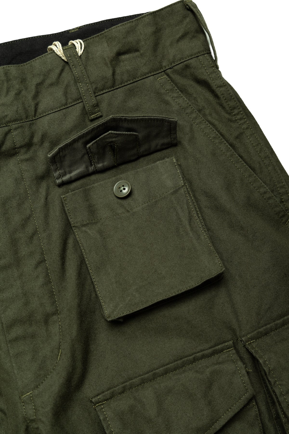 FA Pant Cotton Brushed HB - Olive - 7