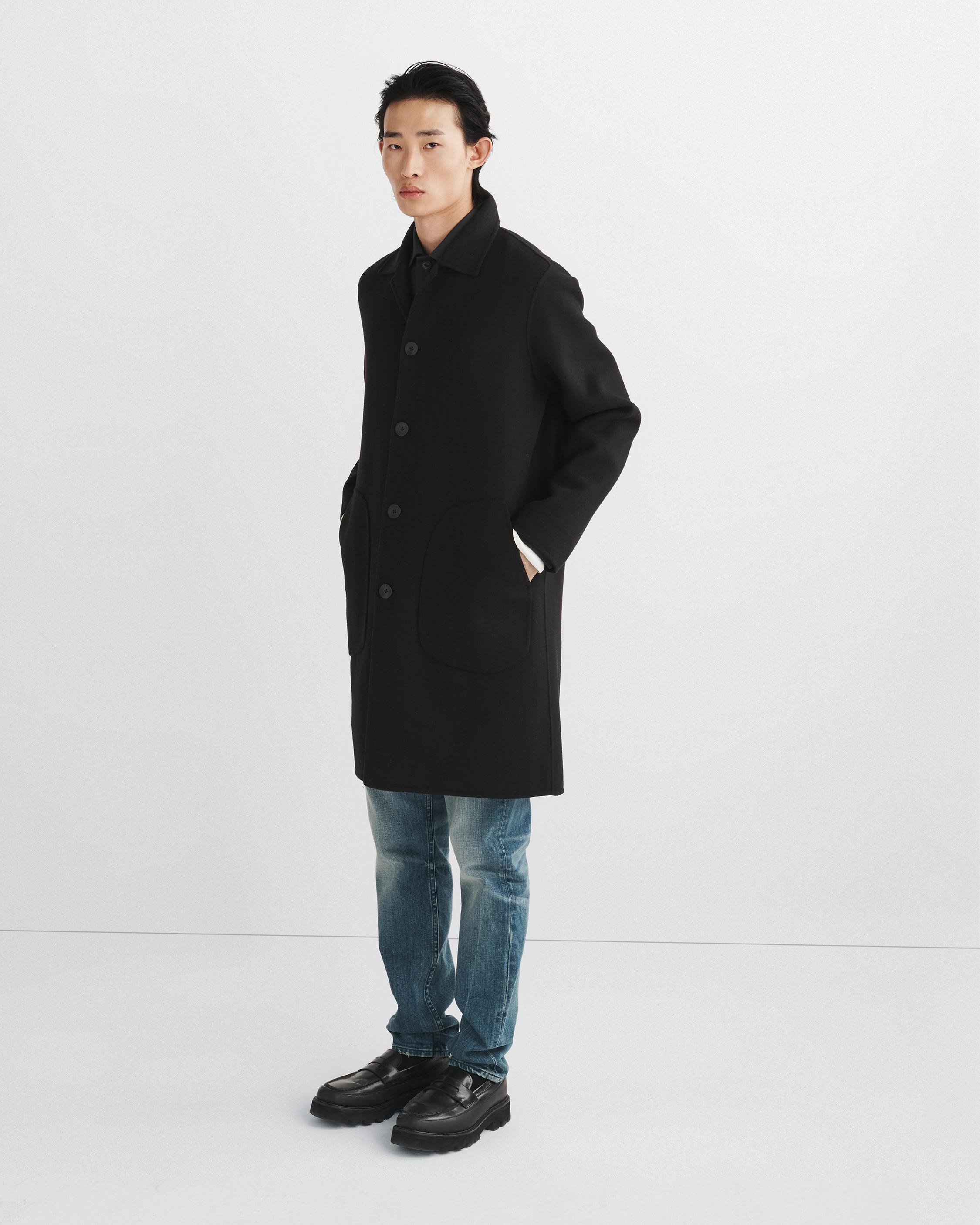 Leon Double Face Wool Car Coat
Relaxed Fit Coat - 6