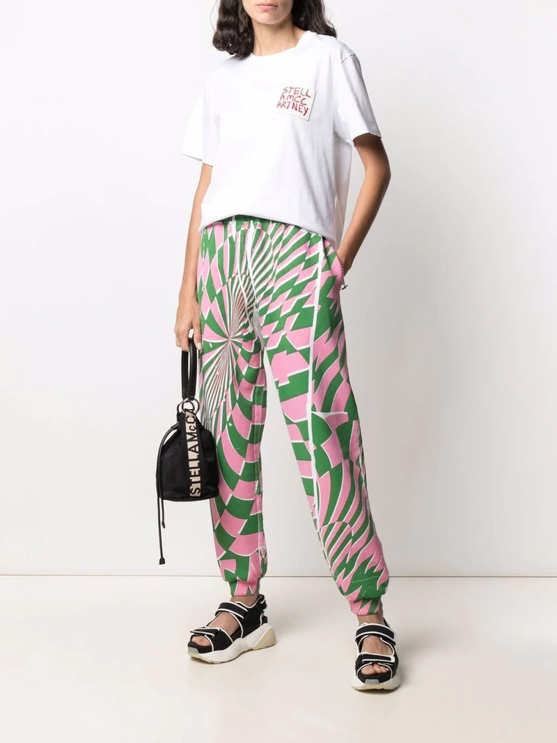 x Ed Curtis geometric pattern track pants 3