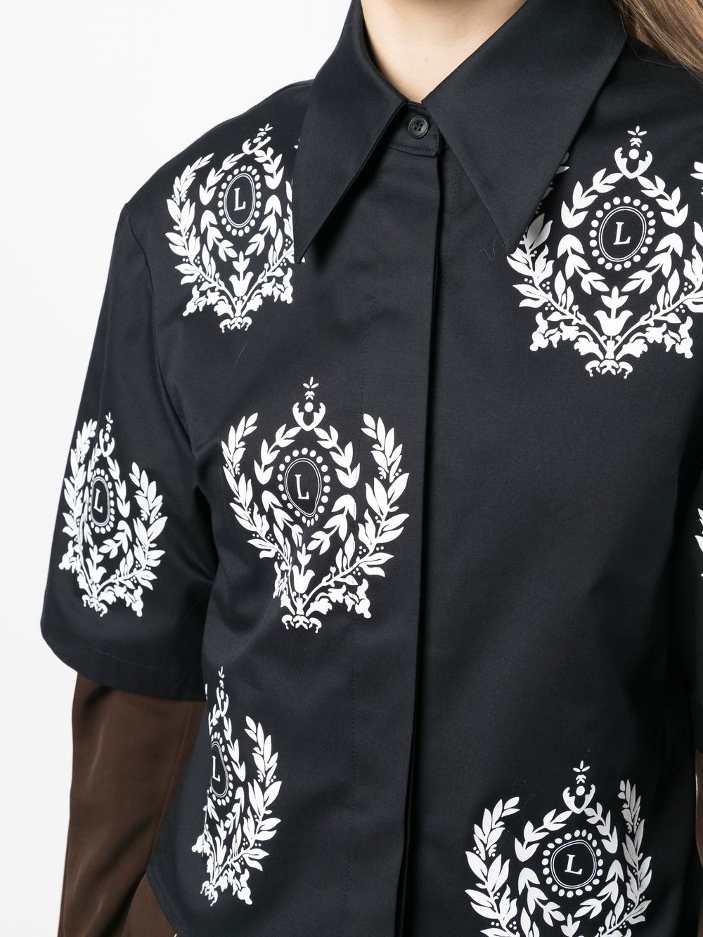 graphic-print short-sleeve shirt - 5