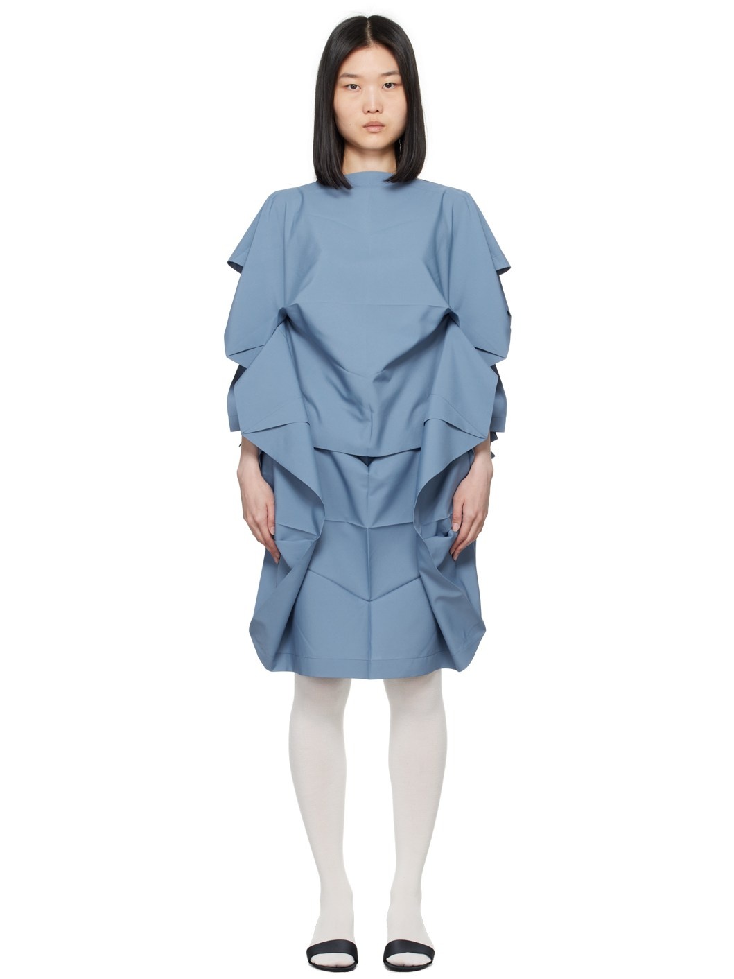 Blue No. 7 Midi Dress - 1