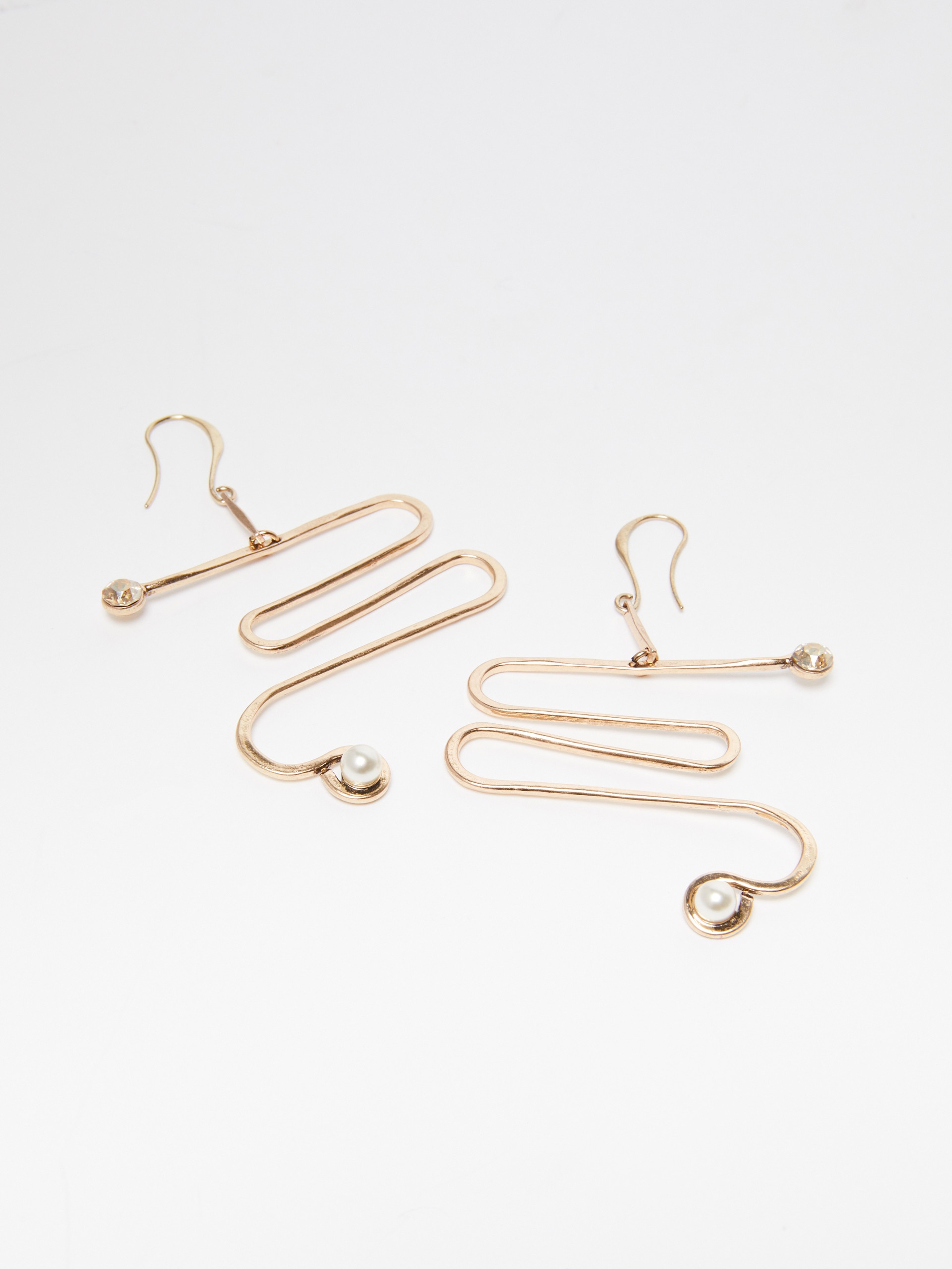 MAREMAR Metal spring earrings - 2