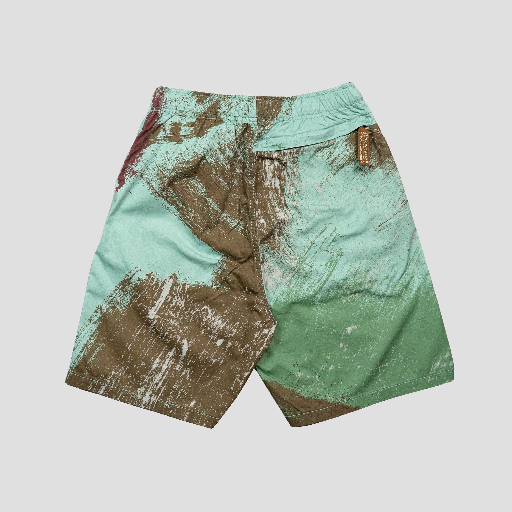 COMBED BURBERRY BRUSH-CAMO EASY SHORTS - 2