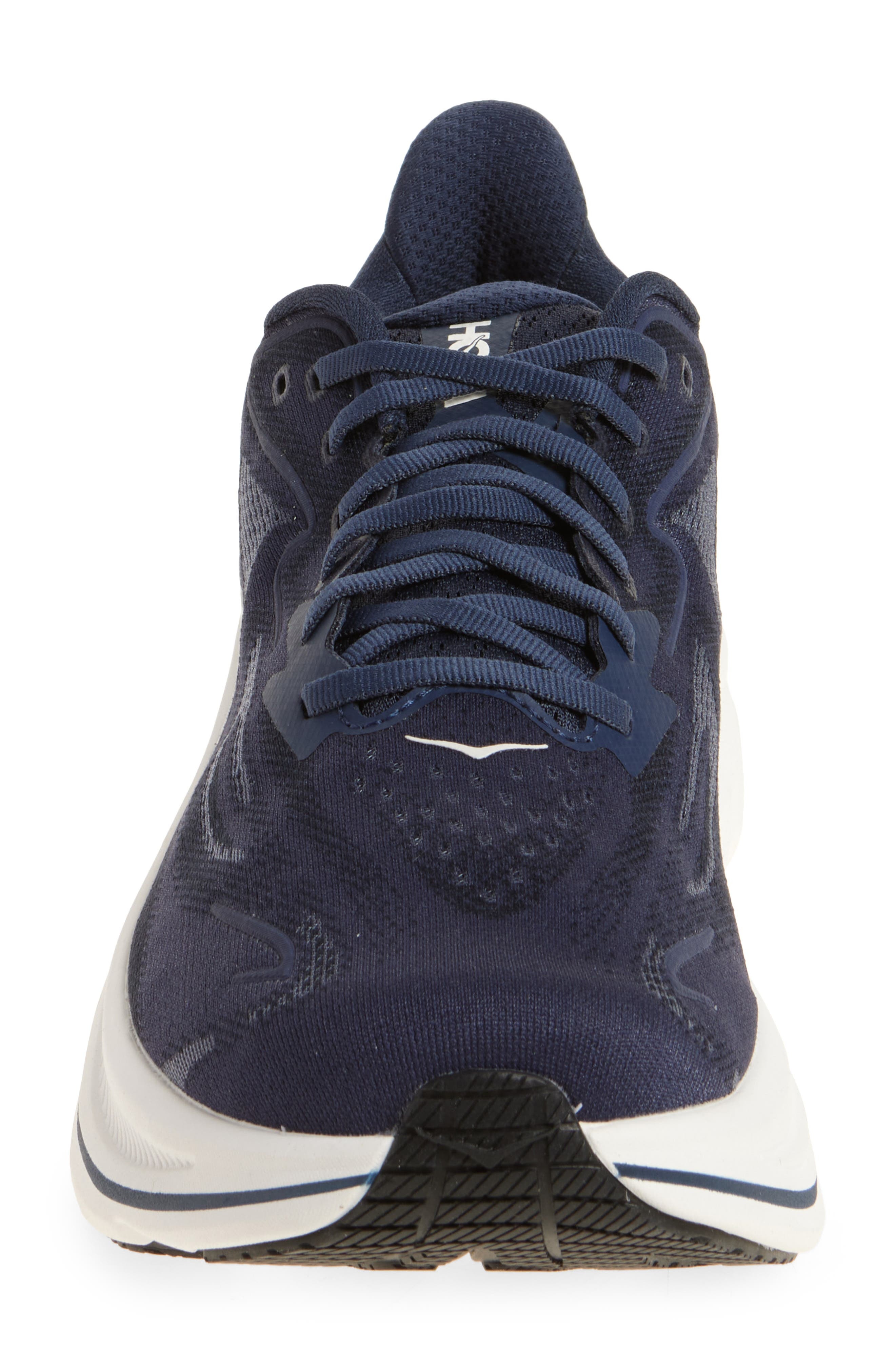 HOKA Clifton 10 Running Shoe in Navy /White at Nordstrom - 4