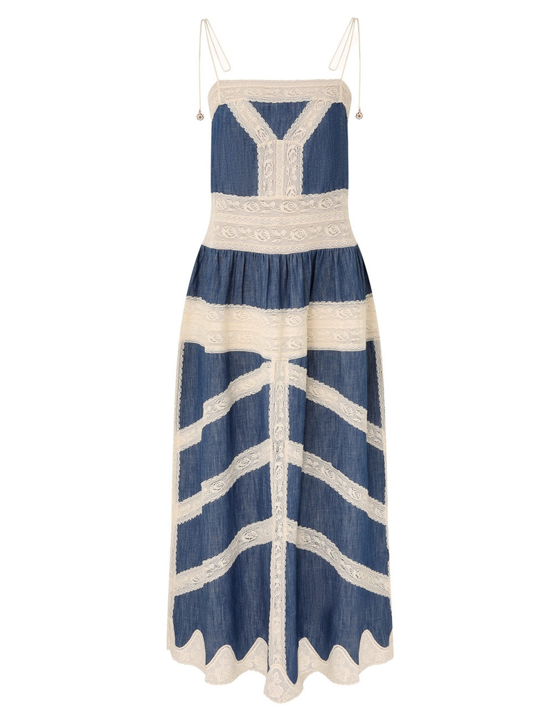 AWAKEN DENIM SLIP DRESS 1