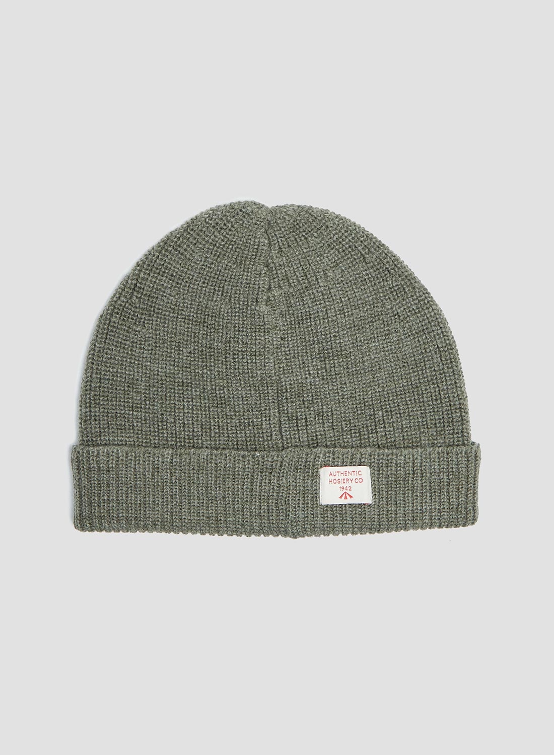 Solid Beanie in Army - 1