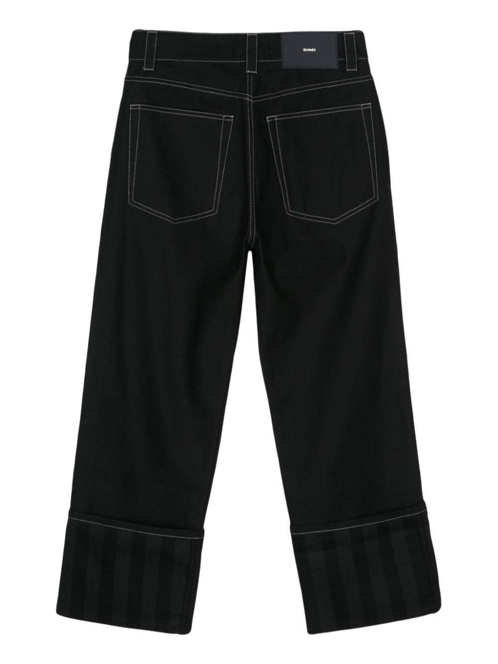 straight-leg trousers - 2