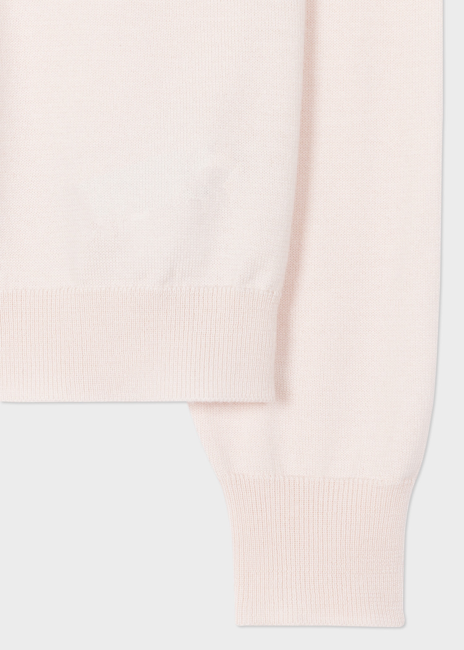 Ivory Merino Wool 'Signature Stripe' Cardigan - 2