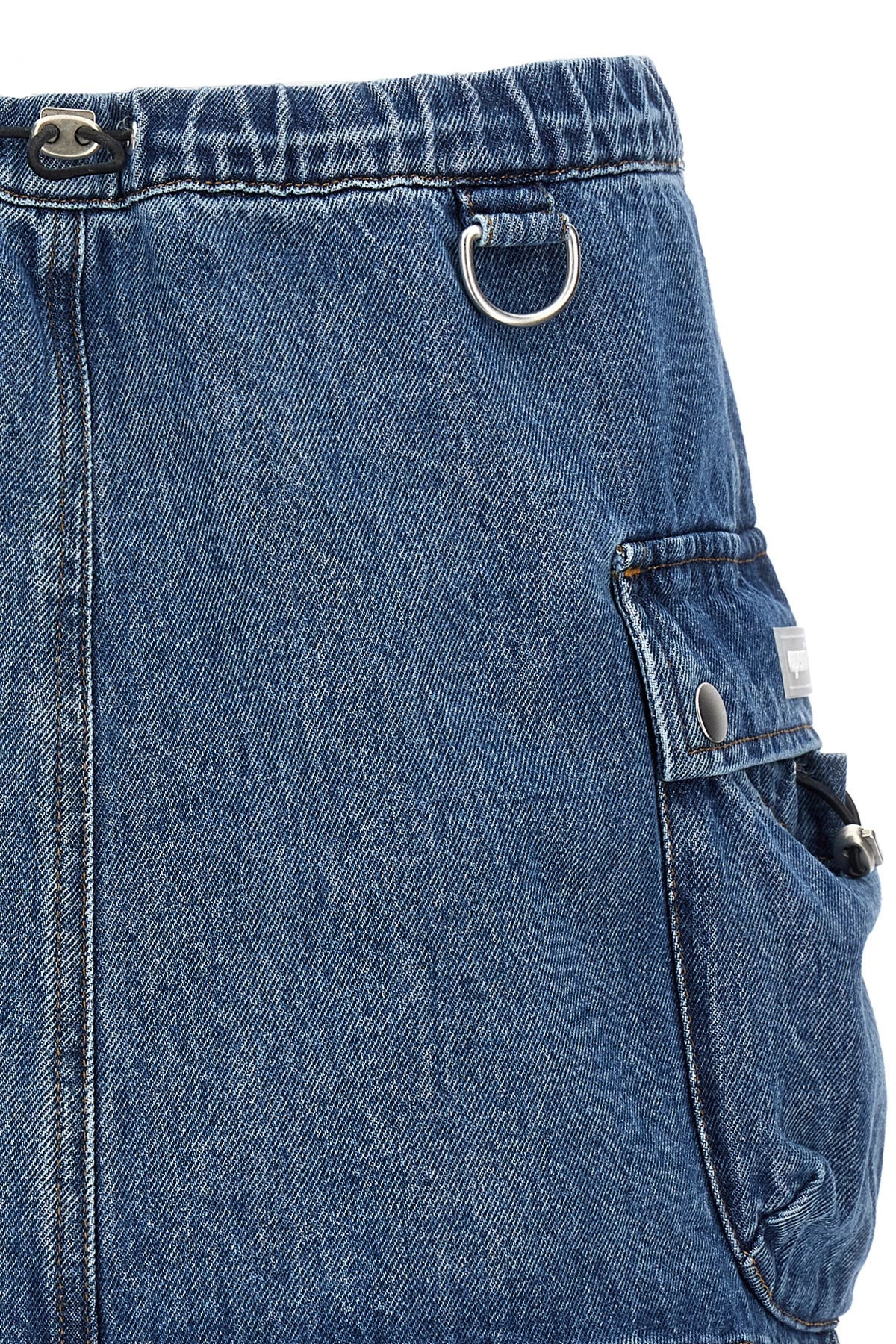 'Denim Cargo' skirt - 4