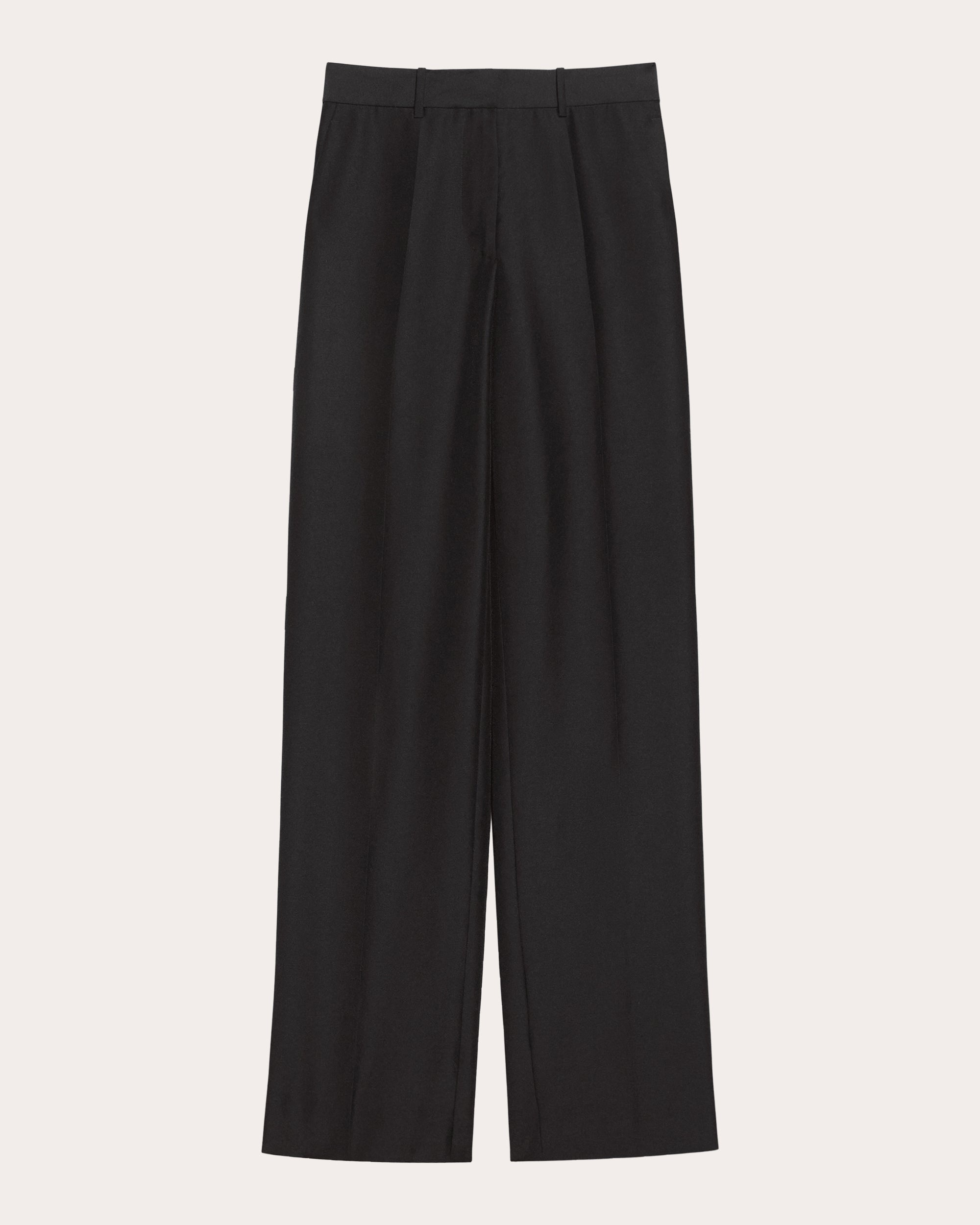 Straight-Leg Organza Car Pants - 6