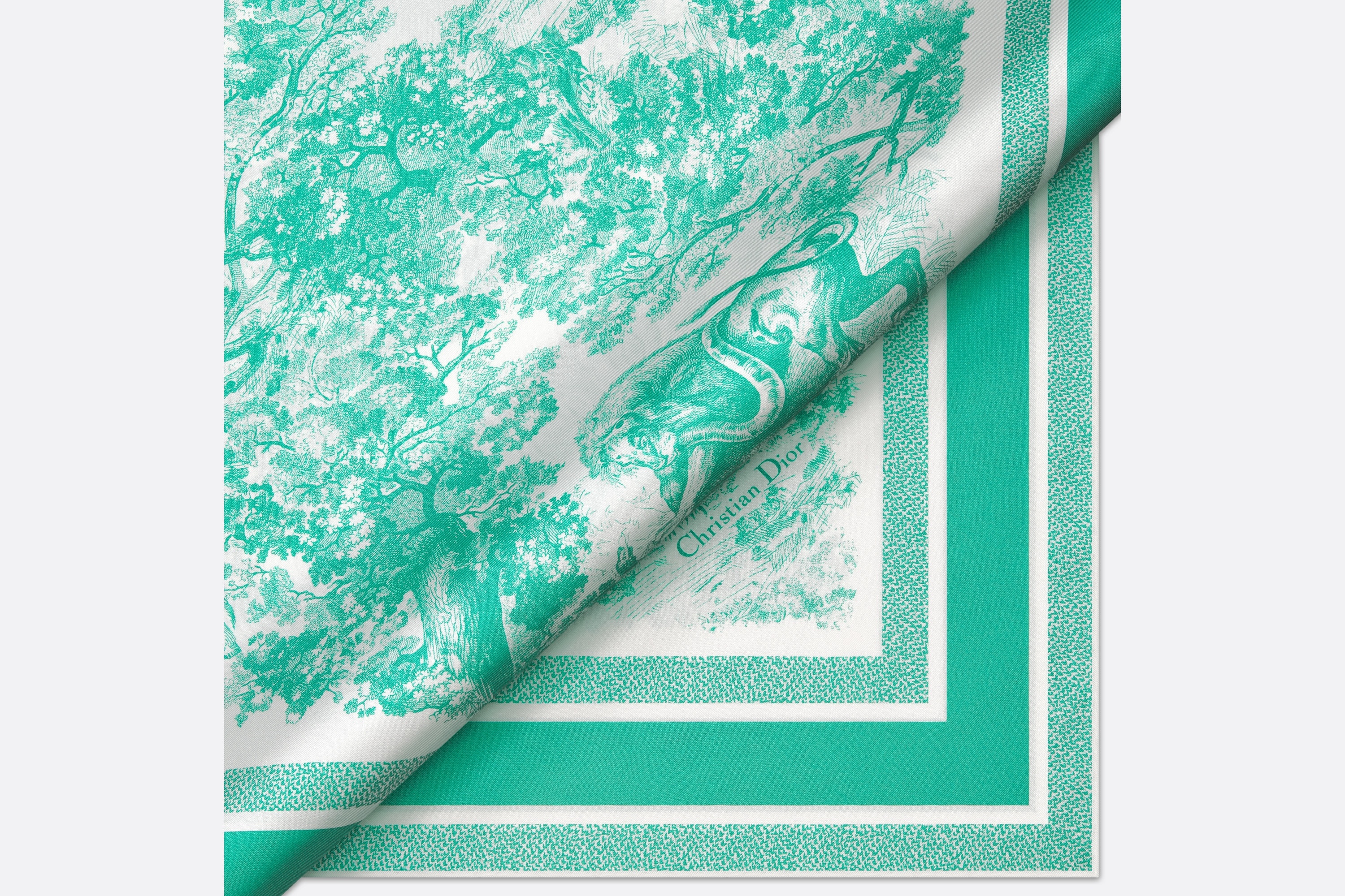 Dioriviera Toile de Jouy Sauvage Dior Silk Top - 6