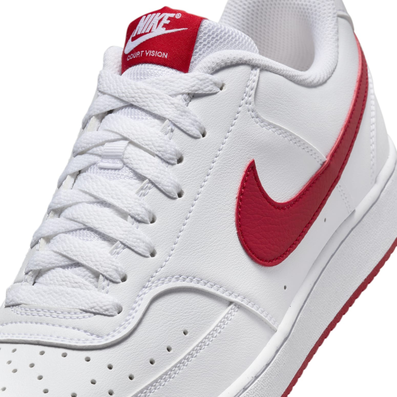Nike Court Vision Low Next Nature 'White University Red' HF1744-101 - 7