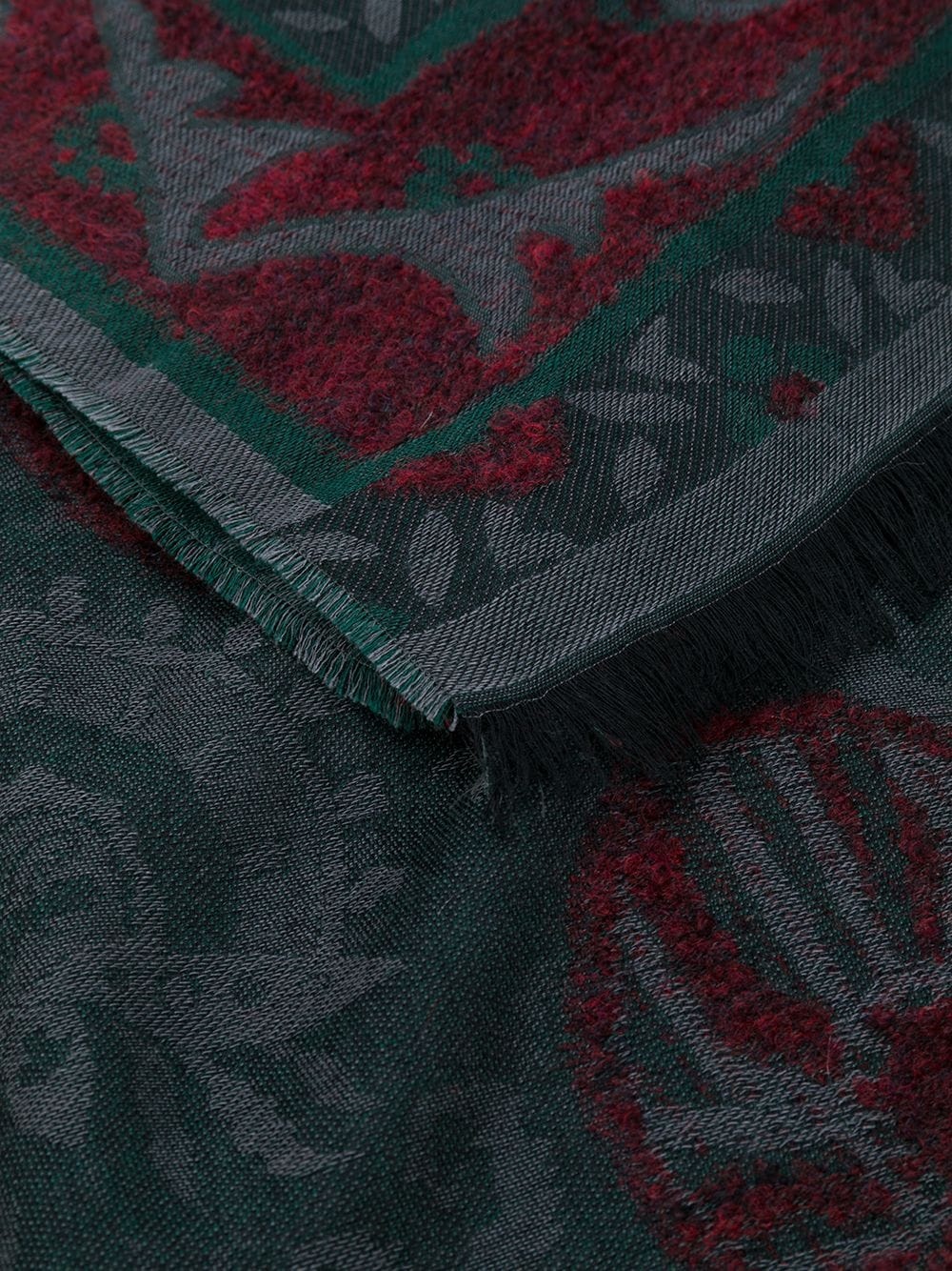 long jacquard scarf - 3