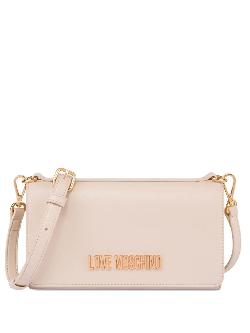logo plaque shoulder bag 1