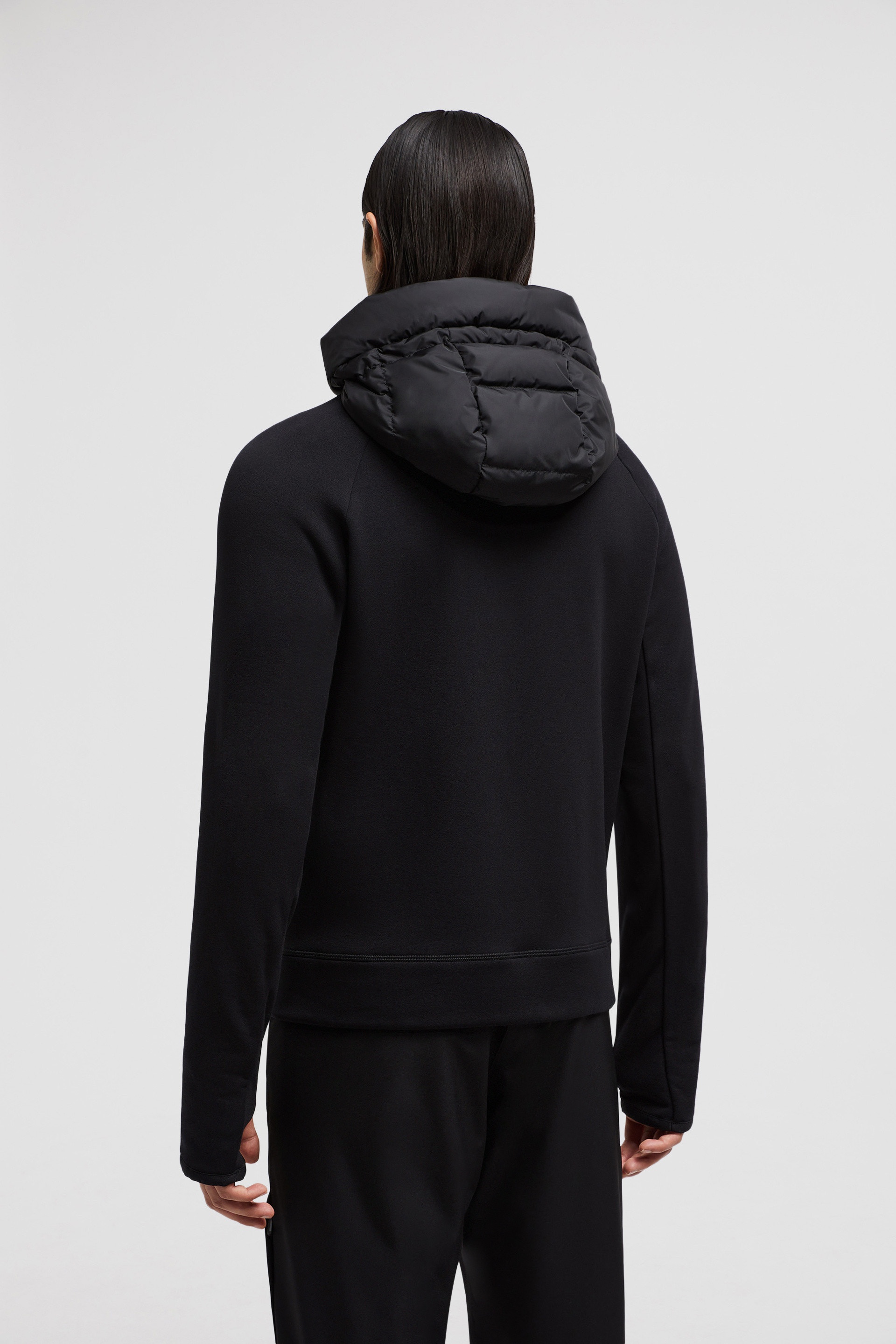 Padded Zip-Up Hoodie - 5